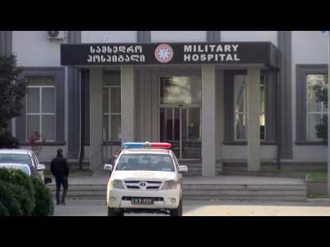 Images of military hospital where Georgia's ex-leader Saakashvili is held