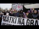 Manifestation contre l'attitude du gouvernement polonais face à la crise des migrants