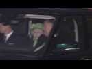 Queen seen leaving royal christening in Windsor - Label : AFPTV - First images - Category : News
