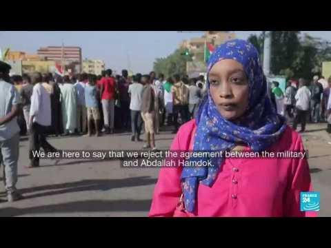 Sudan military coup: Police fire tear gas as thousands protest