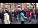 Manifestation des travailleurs sociaux à Amiens