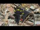 Rescue workers continue searching rubble of collapsed building in southern France