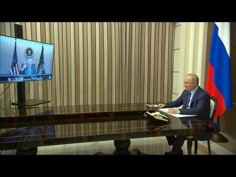 "Greetings mister president": virtual summit between Putin and Biden begins