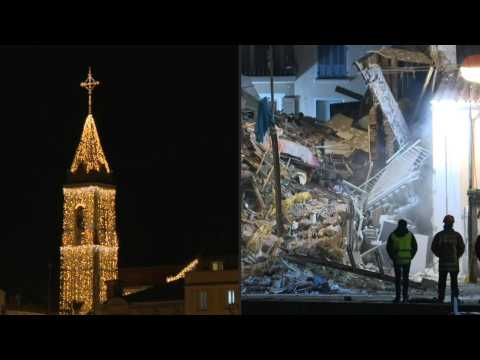 France: Church bells ring as following building collapse in Sanary