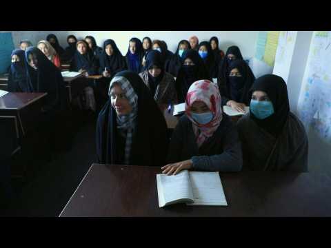 Keeping the dream alive: Afghan woman and girls determined to get an education