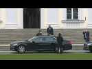 Scholz government ministers arrive at Bellevue Castle - Label : AFPTV - First images - Category : News