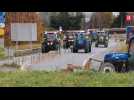 Tarn-et-Garonne : 15 agriculteurs manifestent aux portes de Montauban