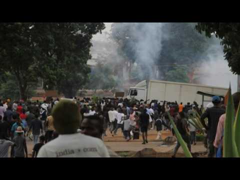 Malawi police use teargas to disperse anti-government protest