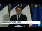 Crise migratoire à Calais : Macron critique des méthodes 