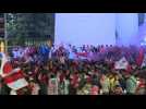 River Plate fans celebrate after team wins Argentina league title