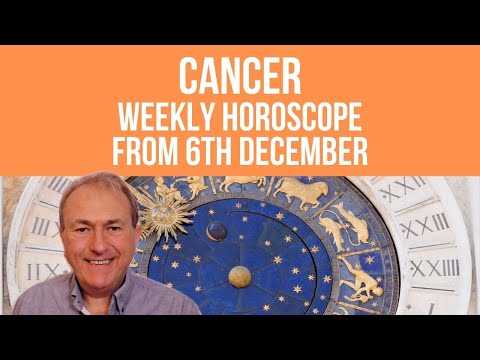 Cancer Weekly Horoscope from 6th December 2021