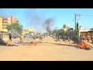 Police fire tear gas at anti-government protesters in Burkina