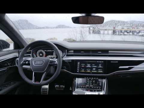 The new Audi A8 60 TSFI quattro Interior Design in Daytona Grey