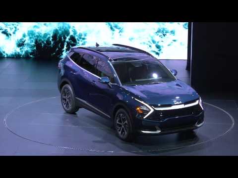 The all-new Kia Sportage HEV presented at 2021 LA Auto Show