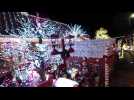 Découvrez le jardin de Noël le plus illuminé du Calaisis, chez la famille Leleu à Balinghem