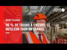 En Bretagne, 96 % des trains arrivent à l'heure : le meilleur taux en France