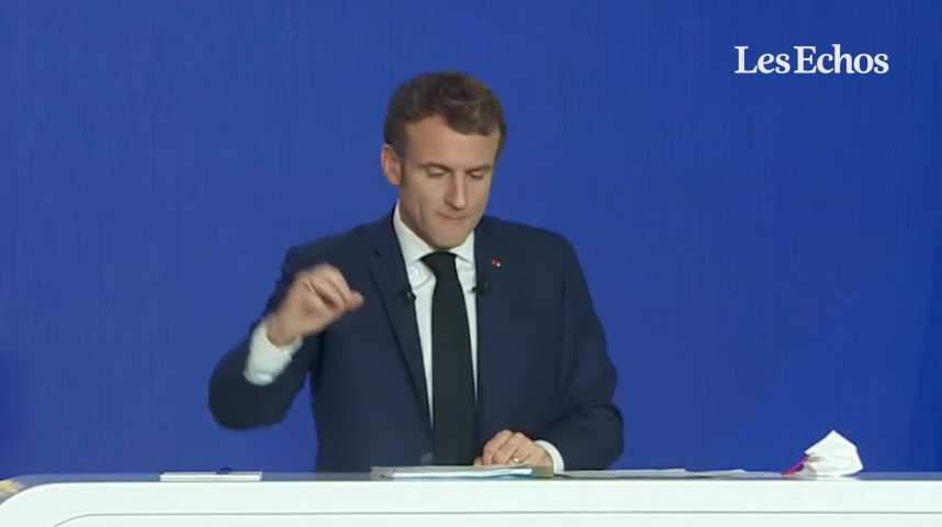 Illustration pour la vidéo Frontières, défense, croissance : les priorités d’Emmanuel Macron pour la présidence de l’Europe