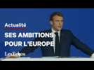 Frontières, défense, croissance : les priorités d'Emmanuel Macron pour la présidence de l'Europe