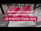 JO d'hiver Pékin 2012 : le Coq Sportif prépare les dotations aux athlètes