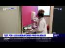 Test PCR : les laboratoires pris d'assaut