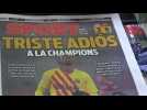 Foot: réactions de fans du Barça après l'élimination en Ligue des champions