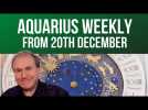 Aquarius Weekly Horoscope from 20th December 2021