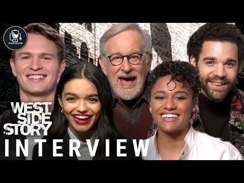 'West Side Story' Interviews With Steven Spielberg, Rachel Zegler & More