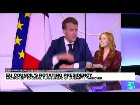EU presidency: France's Macron set to detail plans ahead of January 1 takeover