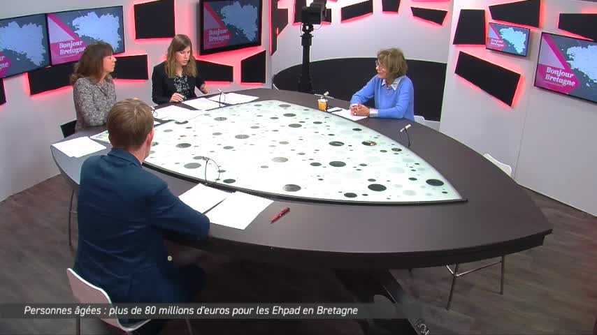 80,6 millions d'euros pour les Ehpad bretons. Réaction en Bretagne (Tébéo-TébéSud)