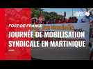 Journée de mobilisation syndicale à Fort-de-France