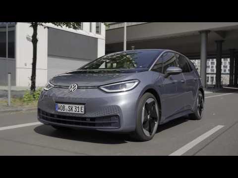 The new VW ID.3 in Grey Driving Video
