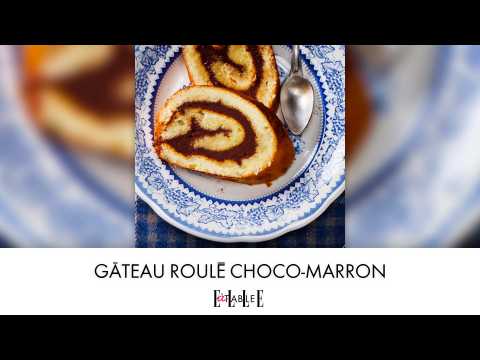VIDEO : Gâteau roulé choco-marron
