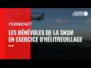 Exercice hélitreuillage SNSM