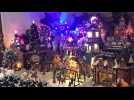 Étaples : un passionné des décors Lemax crée un village de Noël miniature enchanteur