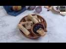 Nems de confit de canard et chutney d'oignons rouges