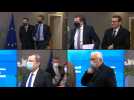 European leaders leave after EU Summit ends - Label : AFPTV - First images - Category : News