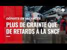 VIDÉO. Départs en vacances : plus de crainte que de retards à la SNCF