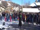 Albertville: le feu au marché de Noël de Saint-S'mond