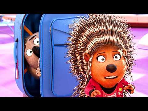 SING 2 "Buster Moon Hiding in a Suitcase" Clip (4K ULTRA HD)
