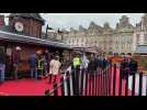 Arras : feu de chalet au marché de Noël