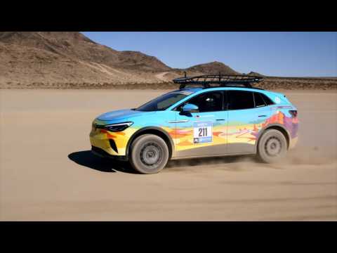 2021 Volkswagen ID.4 AWD Rebelle Rally Driving Video