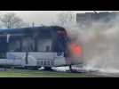 Feu de bus à Maubeuge