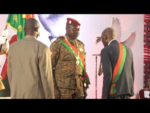 Burkina strongman stages new inauguration after 'transition' plan