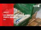 VIDEO. A Brest, elle réceptionne des dons pour l'Ukraine dans son agence d'intérim