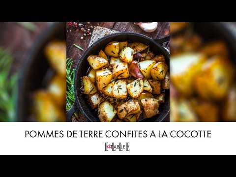 VIDEO : Pommes de terre confites  la cocotte