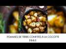 Pommes de terre confites à la cocotte