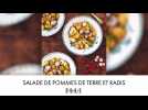 Salade de pommes de terre et radis