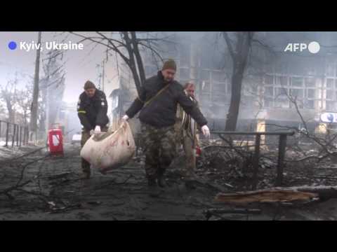 Ukraine invasion day 7: the last 24 hours in images