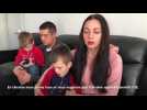 Ukrainiens réfugiés à Aix-les-Bains, Lina et sa famille font passer un message aux Français