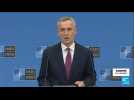 REPLAY - Jens Stoltenberg, secrétaire général de l'OTAN, s'exprime à l'issue de la réunion d'urgence
